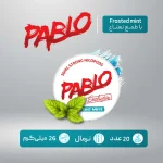 کیسه نیکوتین پابلو نعناع یخی با دوز 30 میلی گرم در هر کیسه - تصویر 2