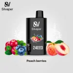 پاد یکبار مصرف سیلویپر هلو و توتهای جنگلی 24000 پاف - تصویر 2