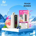 پاد یکبار مصرف سیلویپر هلو بری 40000 پاف - تصویر 2