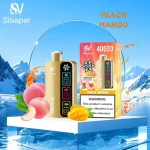 پاد یکبار مصرف سیلویپر هلو و انبه 40000 پاف - تصویر 2