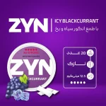 کیسه نیکوتین زین انگور سیاه یخی با دوز 12 میلی گرم در هر کیسه - تصویر 2