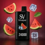 پاد یکبار مصرف سیلویپر هندوانه یخی 24000 پاف - تصویر 4