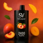 پاد یکبار مصرف سیلویپر هلو و انبه 24000 پاف - تصویر 5