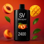 پاد یکبار مصرف سیلویپر هلو و انبه 24000 پاف - تصویر 6