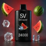 پاد یکبار مصرف سیلویپر هندوانه یخی 24000 پاف - تصویر 6