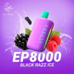 پاد یکبار مصرف الف بار تمشک سیاه 8000 پاف - تصویر 2