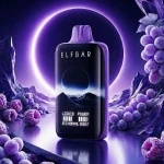 پاد یکبار مصرف الف بار مدل مون‌نایت ۴۰۰۰۰ پاف طعم انگور شاهتوت قرمز - تصویر 3