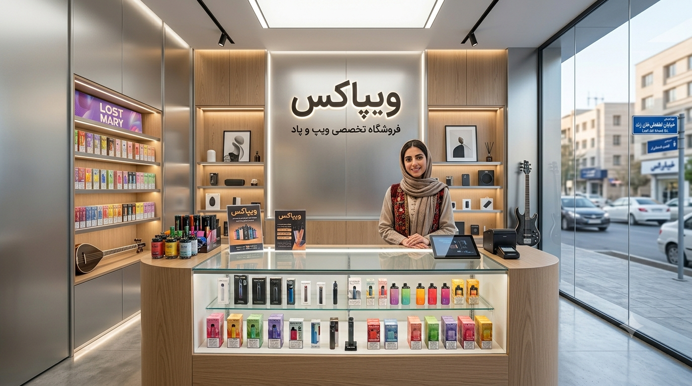 ویپ و پاد فروشی قصردشت (شیراز)