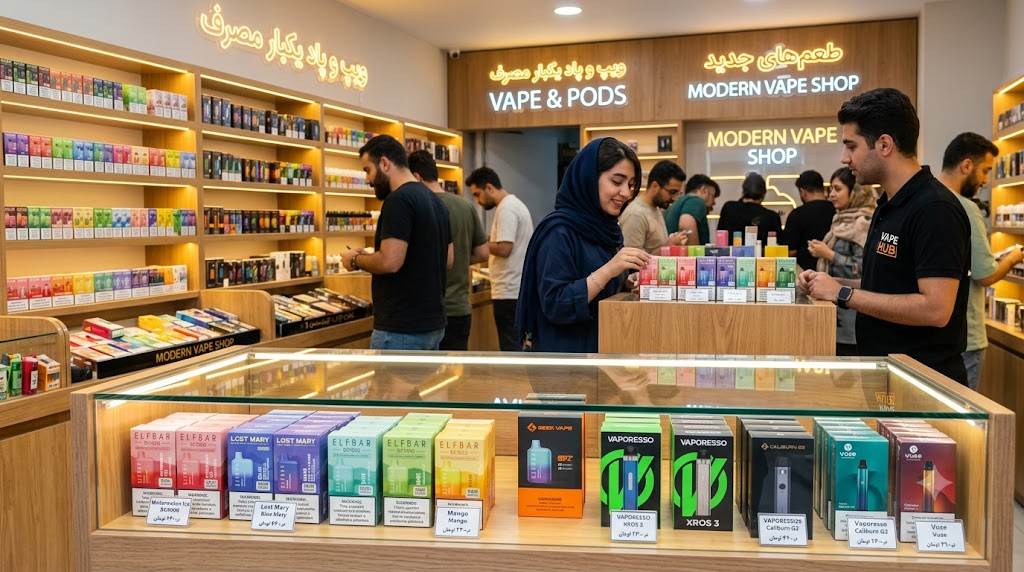 ویپ و پاد فروشی تبریز