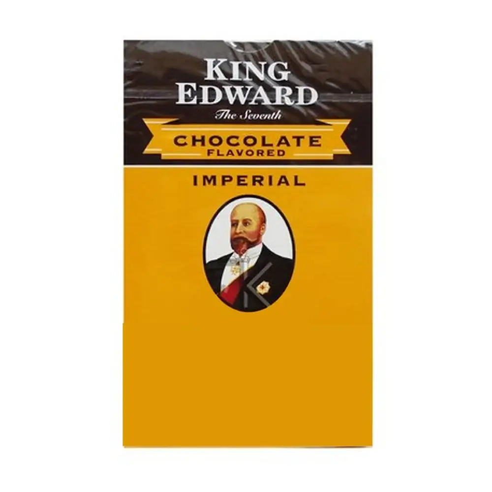 king edward chocolate flavored imperial 5 cigars 1 سیگار برگ کینگ ادوارد ایمپریال شکلاتی (5 نخی) - تصویر 1