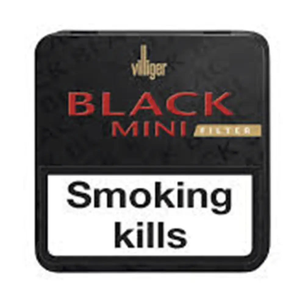 villiger black mini filter 20 cigarillos 1 سیگار برگ فیلتردار ویلیگر بلک مینی (۲۰ نخی) - تصویر 1