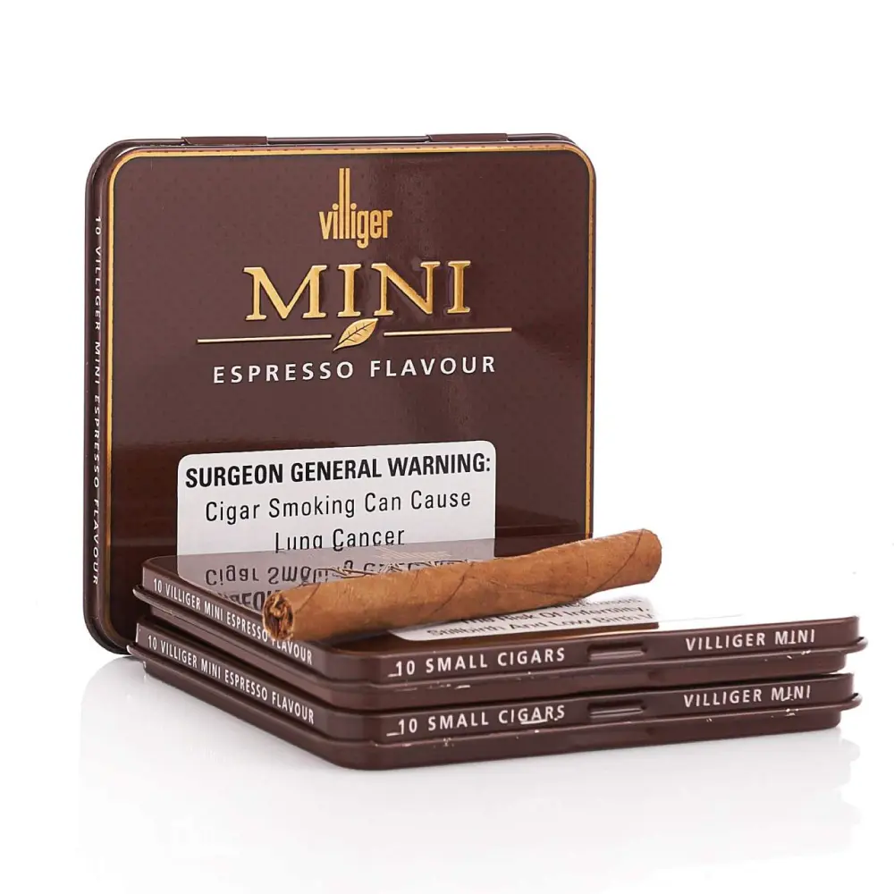 villiger mini espresso flavour 10 cigarillos 1 سیگاربرگ ویلیگر مینی اسپرسو فلیور (1۰ نخی) - تصویر 1